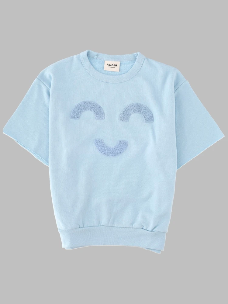 BOLT DREAM BLUE MACARONI - SHORT SLEEVE SWEATER
