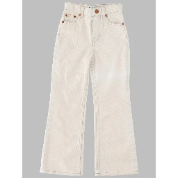 FIONA RAW ECRU - FLARE FIT JEANS