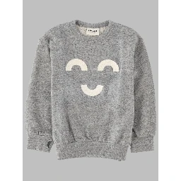 WAWE HEATHER GREY MACARONI - LOOSE SWEATER