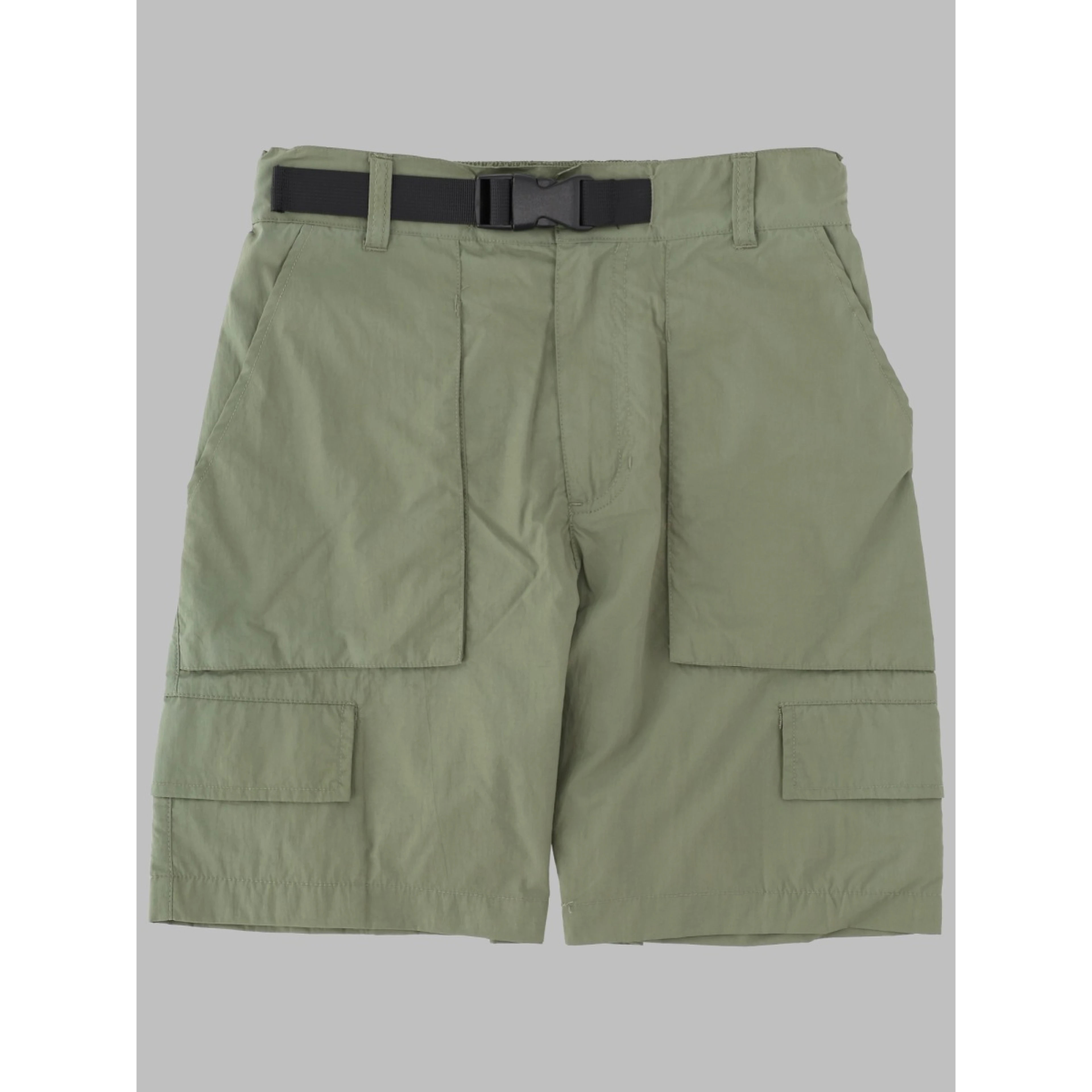 ALVIN KHAKI - MULTI-POCKET BERMUDA SHORTS
