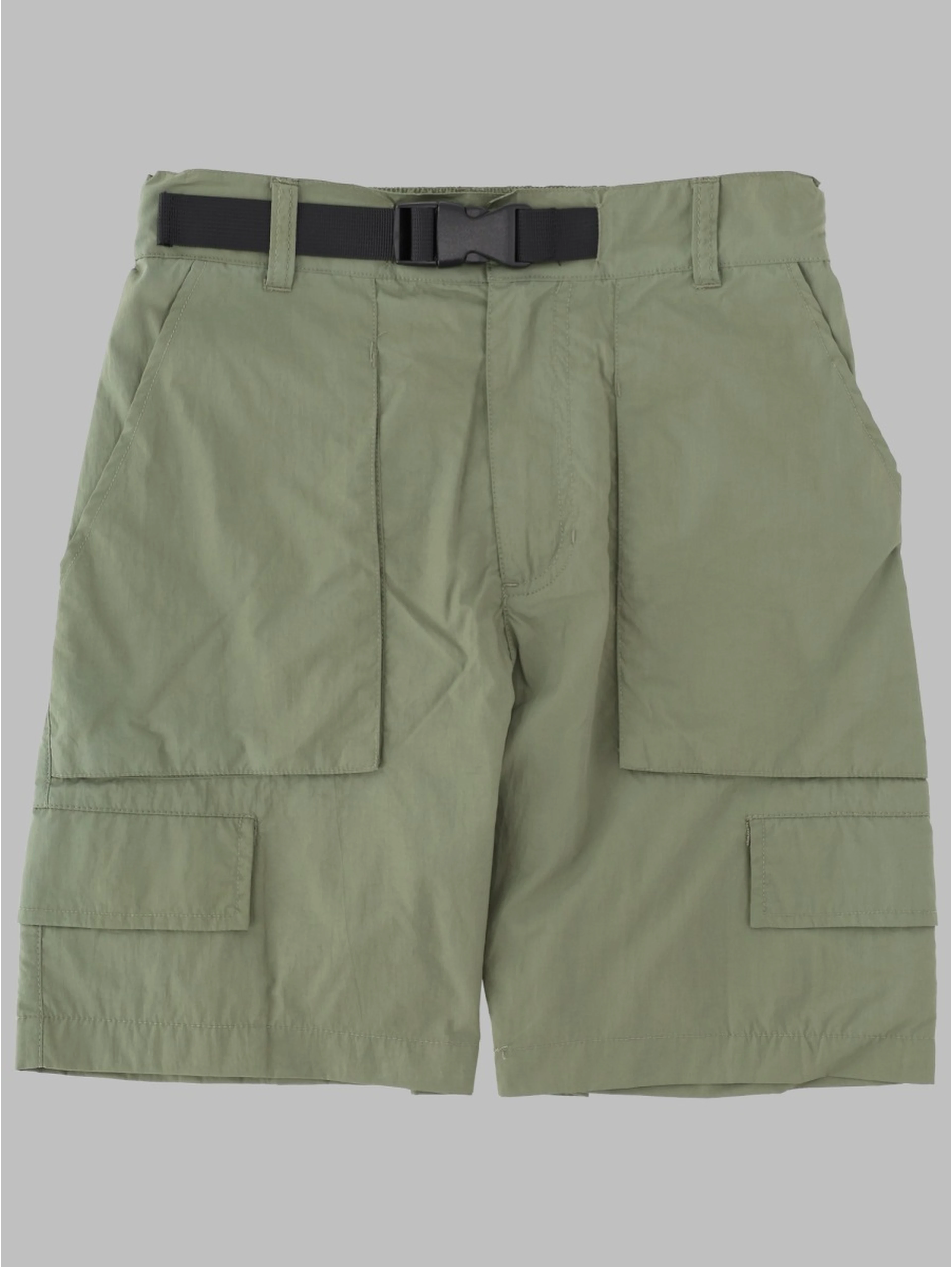 ALVIN KHAKI - MULTI-POCKET BERMUDA SHORTS