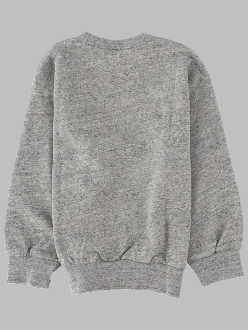 WAWE HEATHER GREY MACARONI - LOOSE SWEATER