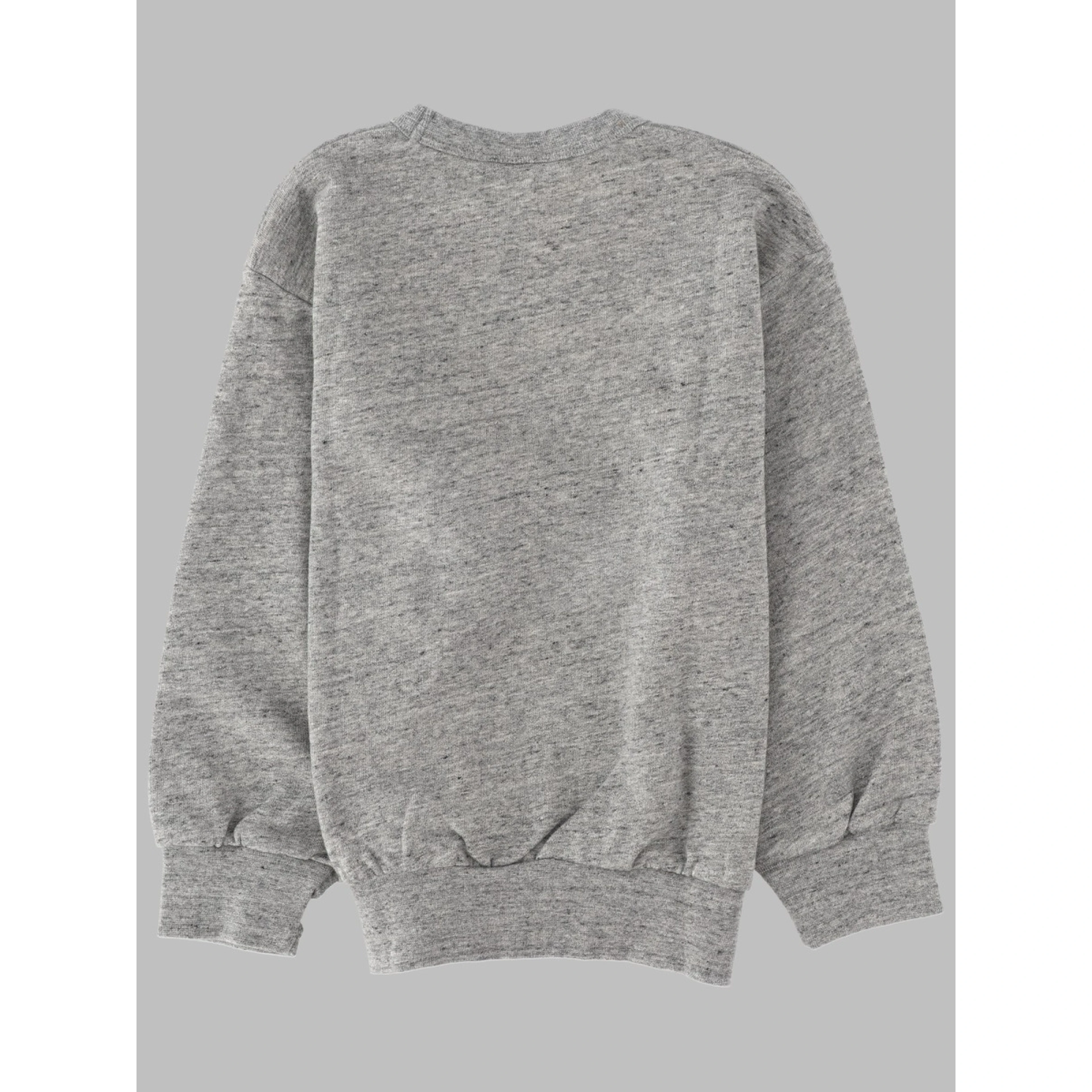 WAWE HEATHER GREY MACARONI - LOOSE SWEATER