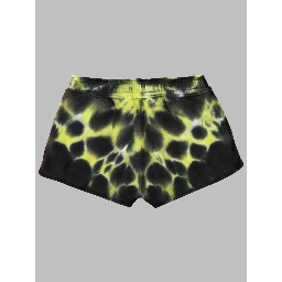 HOLIDAY FLUO LIME SPLASH - MINI SHORTS