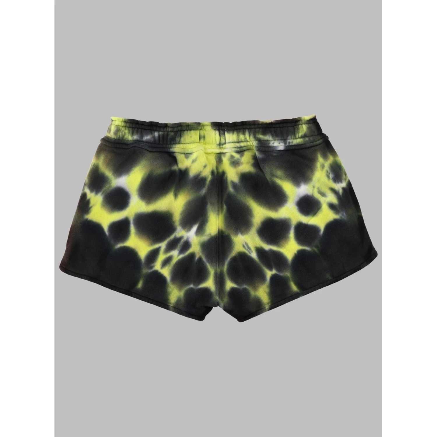 HOLIDAY FLUO LIME SPLASH - MINI SHORTS