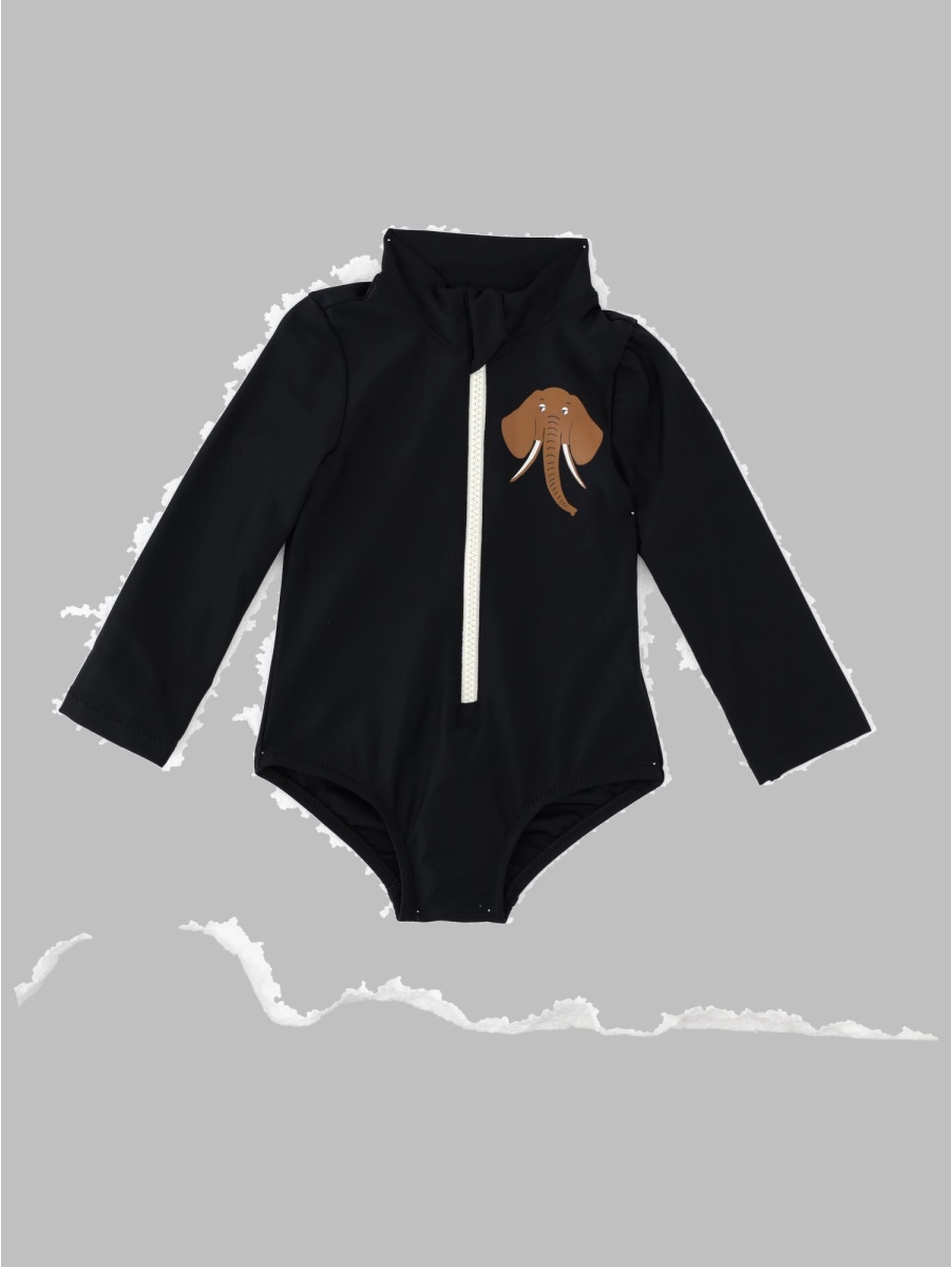 ELEPHANT SP UV LS SWIMSUIT