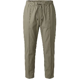 Green Cotton Blend Men's Pants