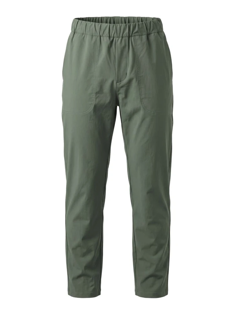 Green Cotton Men Pant