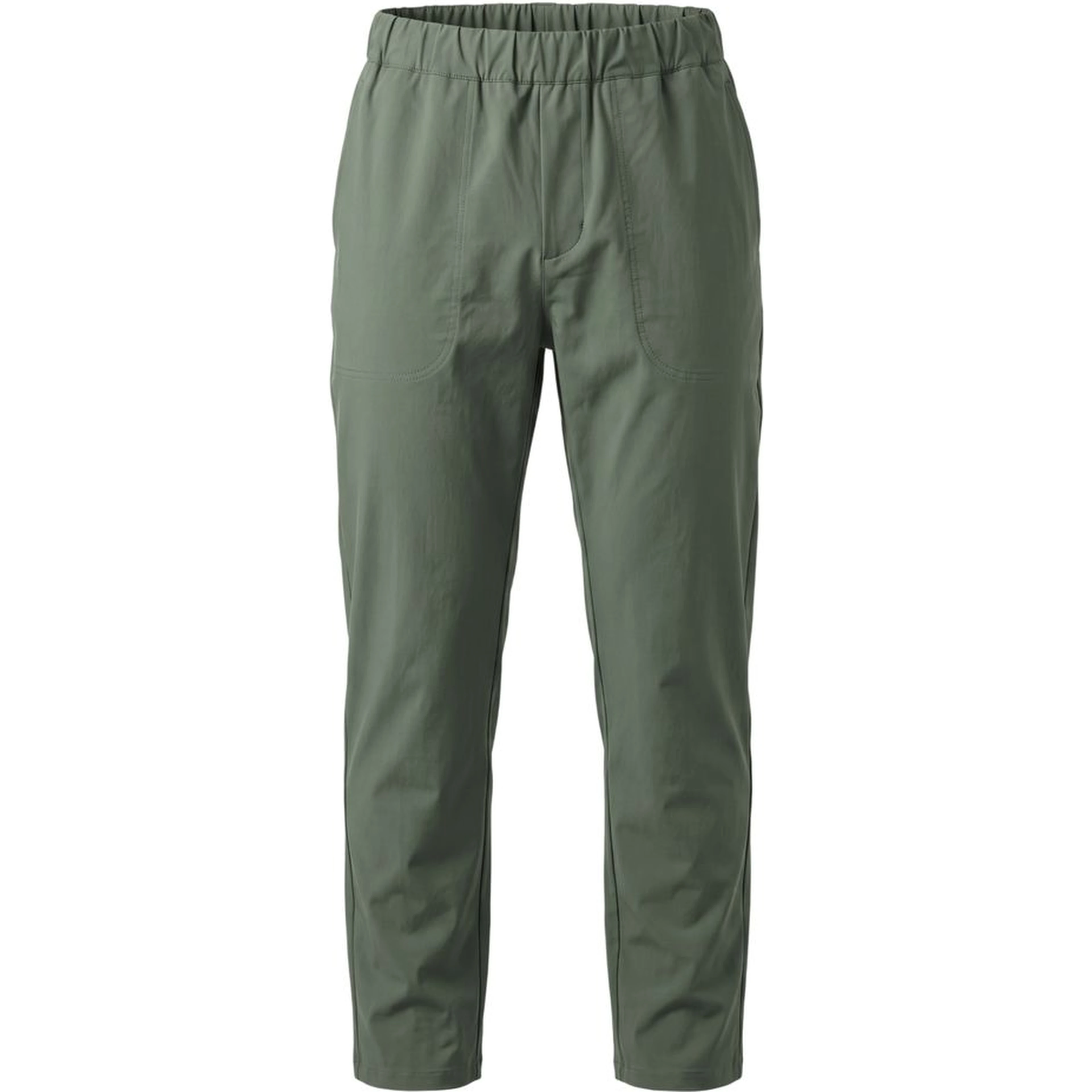 Green Cotton Men Pant