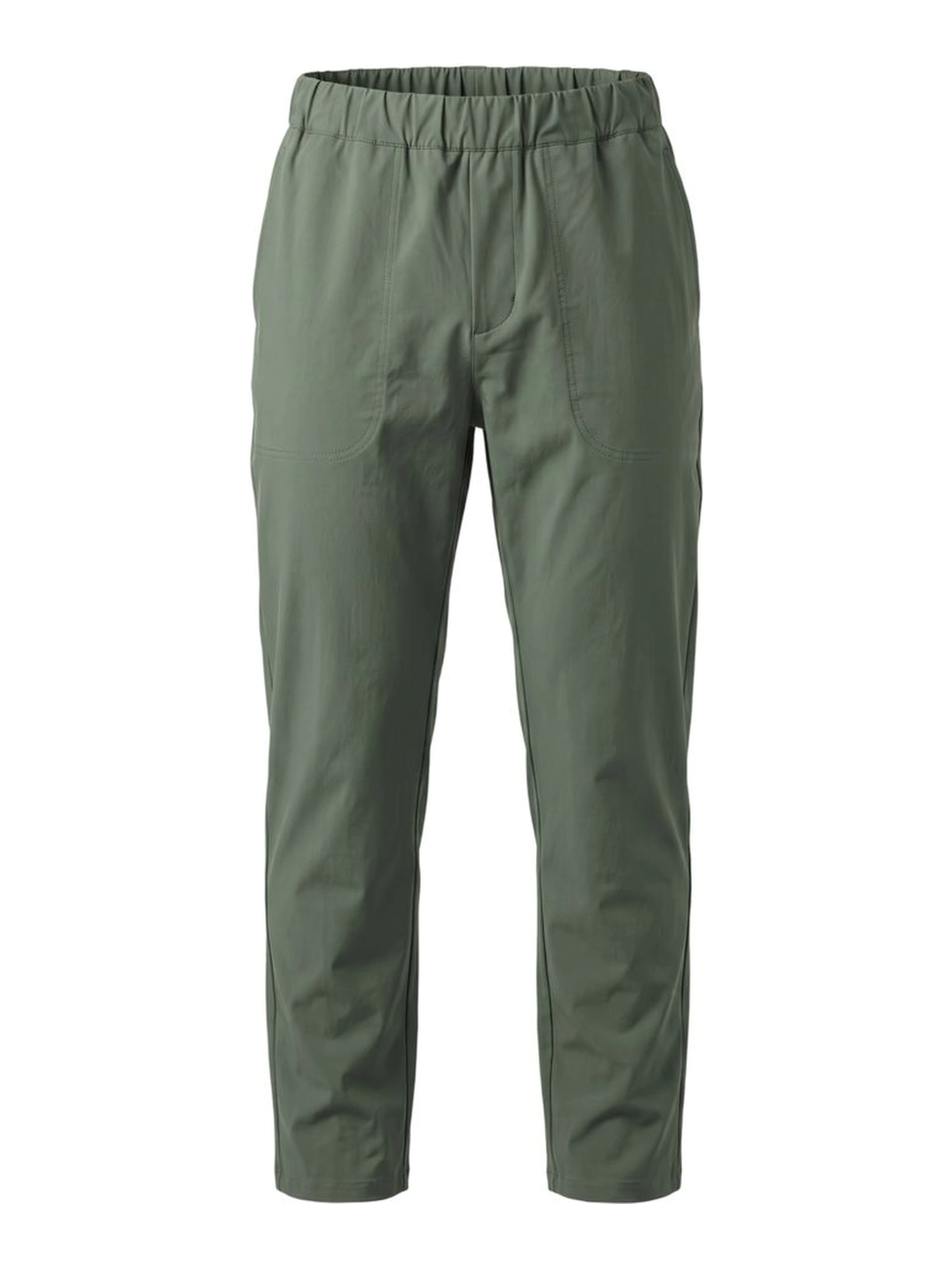 Green Cotton Men Pant