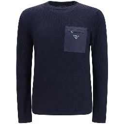 Blue Wool Oves Aries Sweatshirt