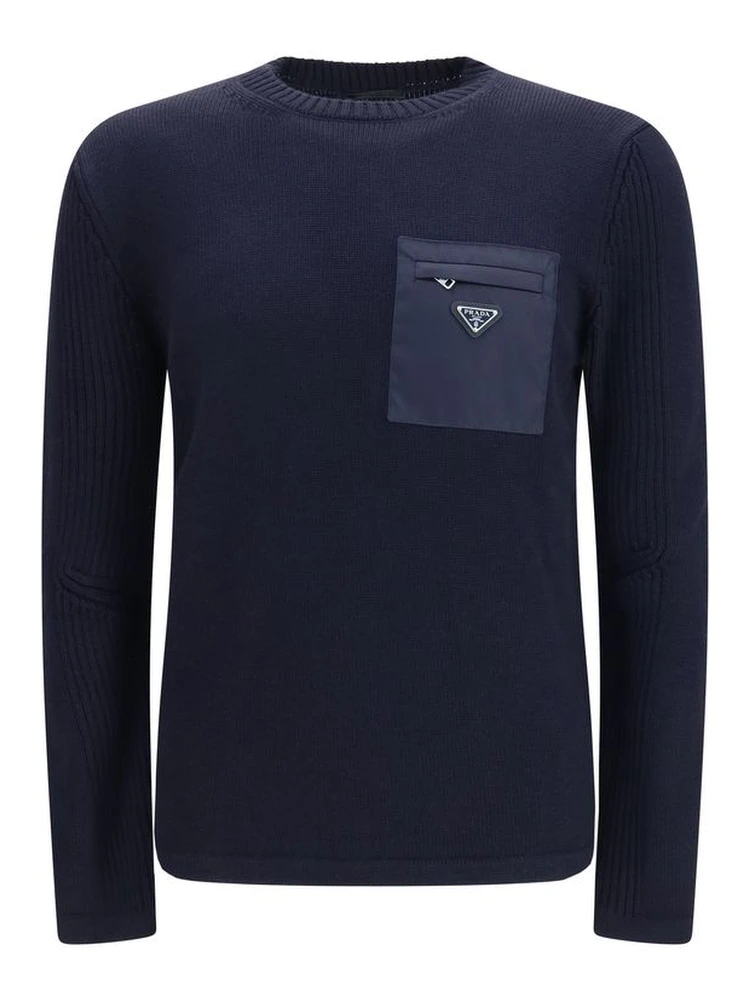 Blue Wool Oves Aries Sweatshirt