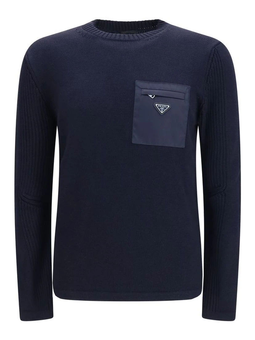 Blue Wool Oves Aries Sweatshirt