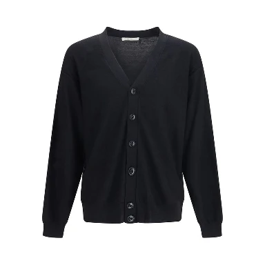 Black Wool Oves Aries Cardigan