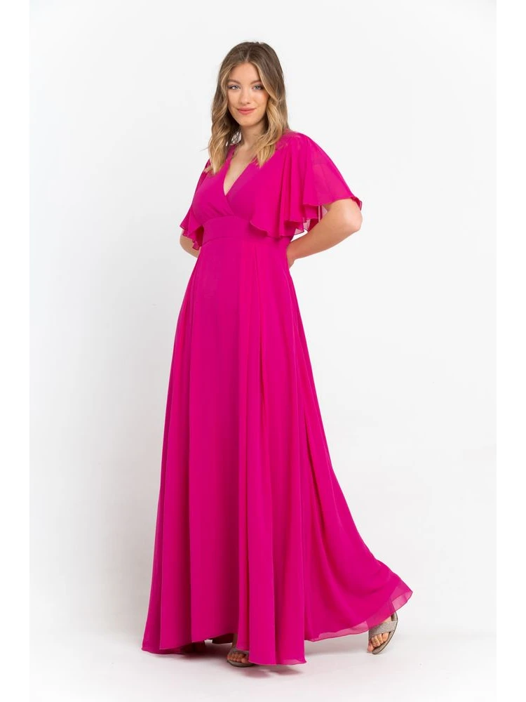Pink Polyester Women Dress alternative