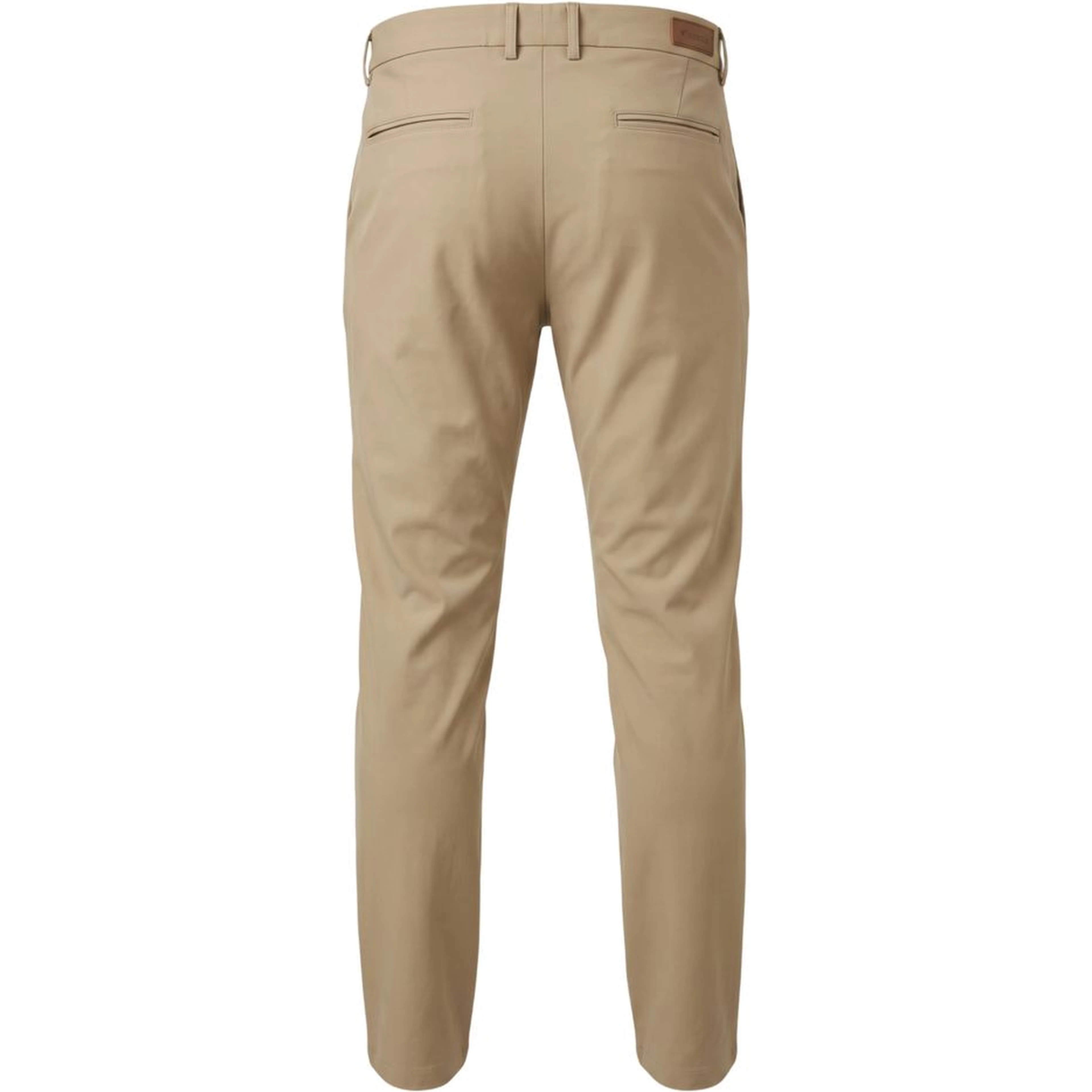 Beige Cotton Mens Pants