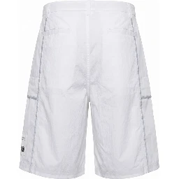 White Polyamide Men Shorts