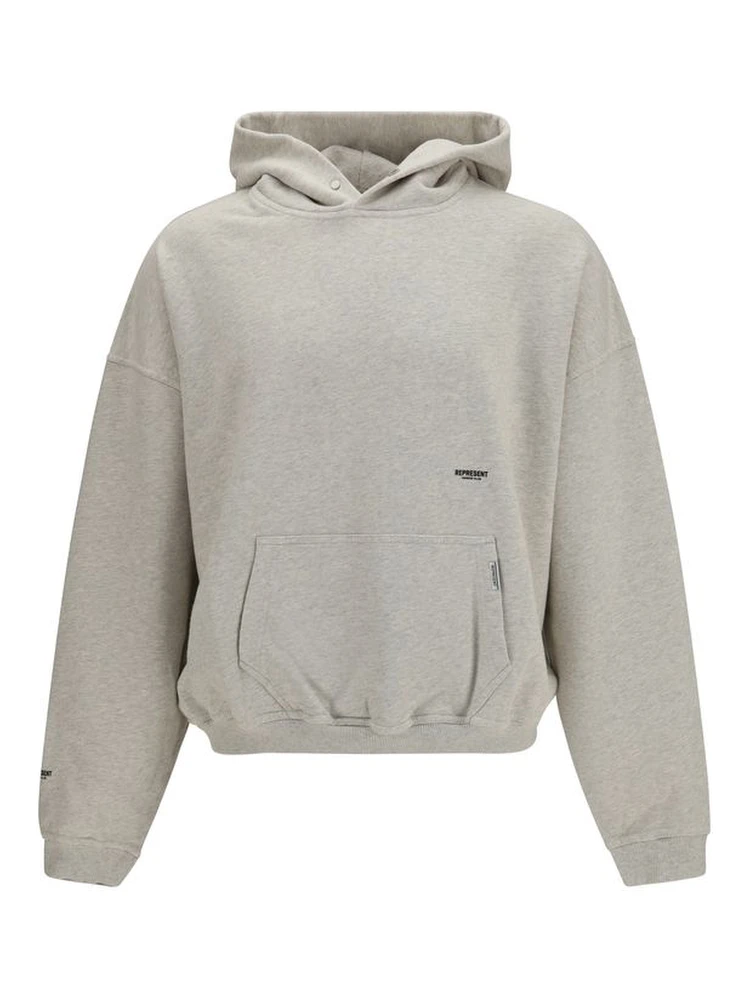 Beige Cotton Sweatshirt