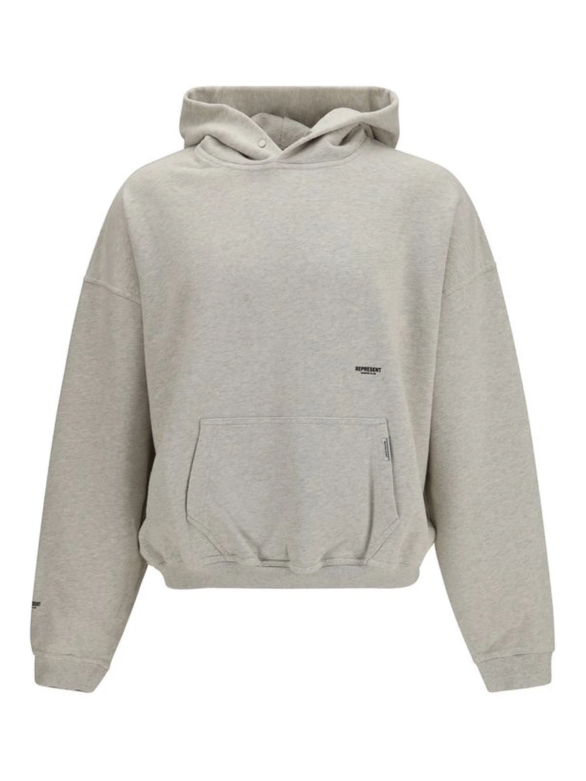 Beige Cotton Sweatshirt