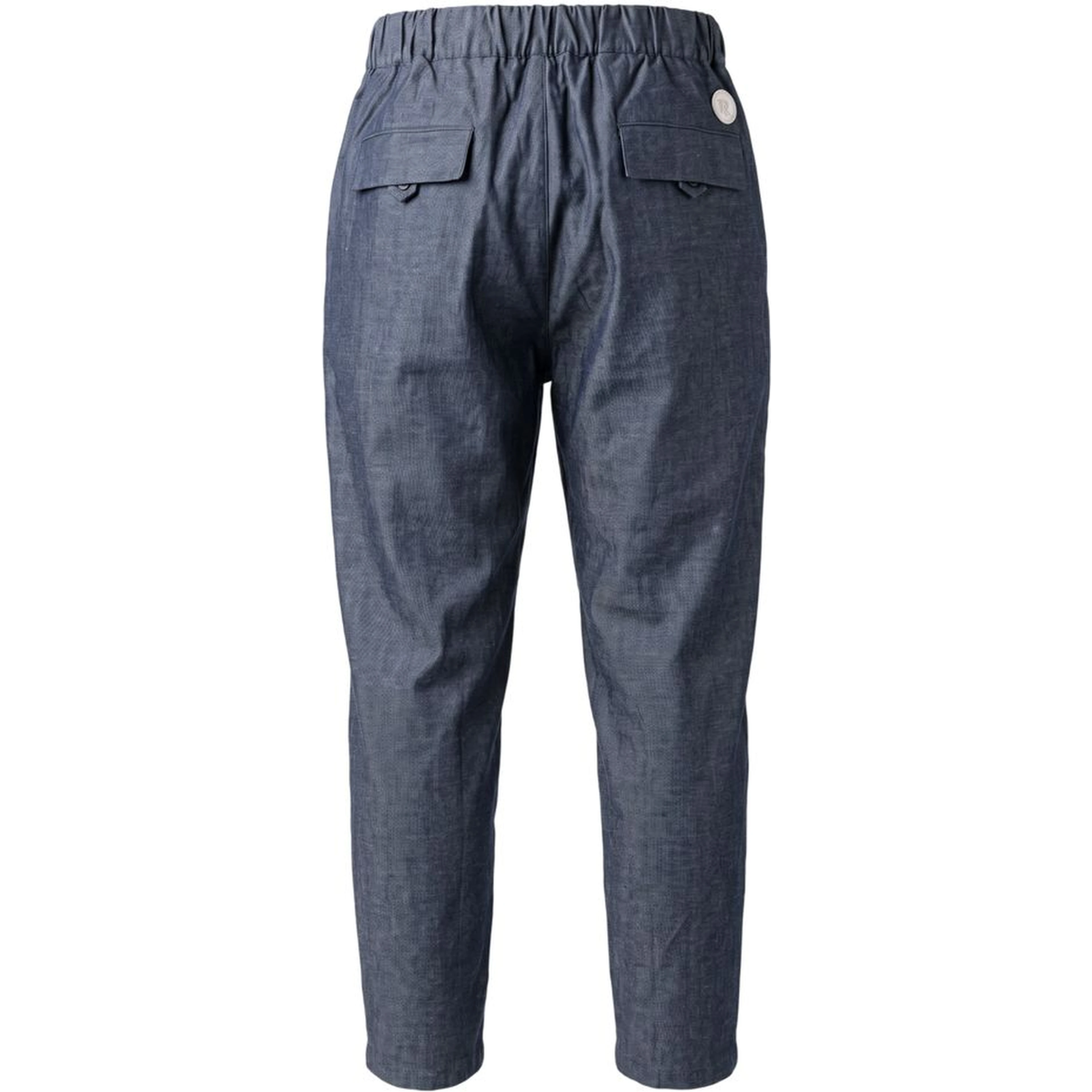Blue Cotton Men Pant