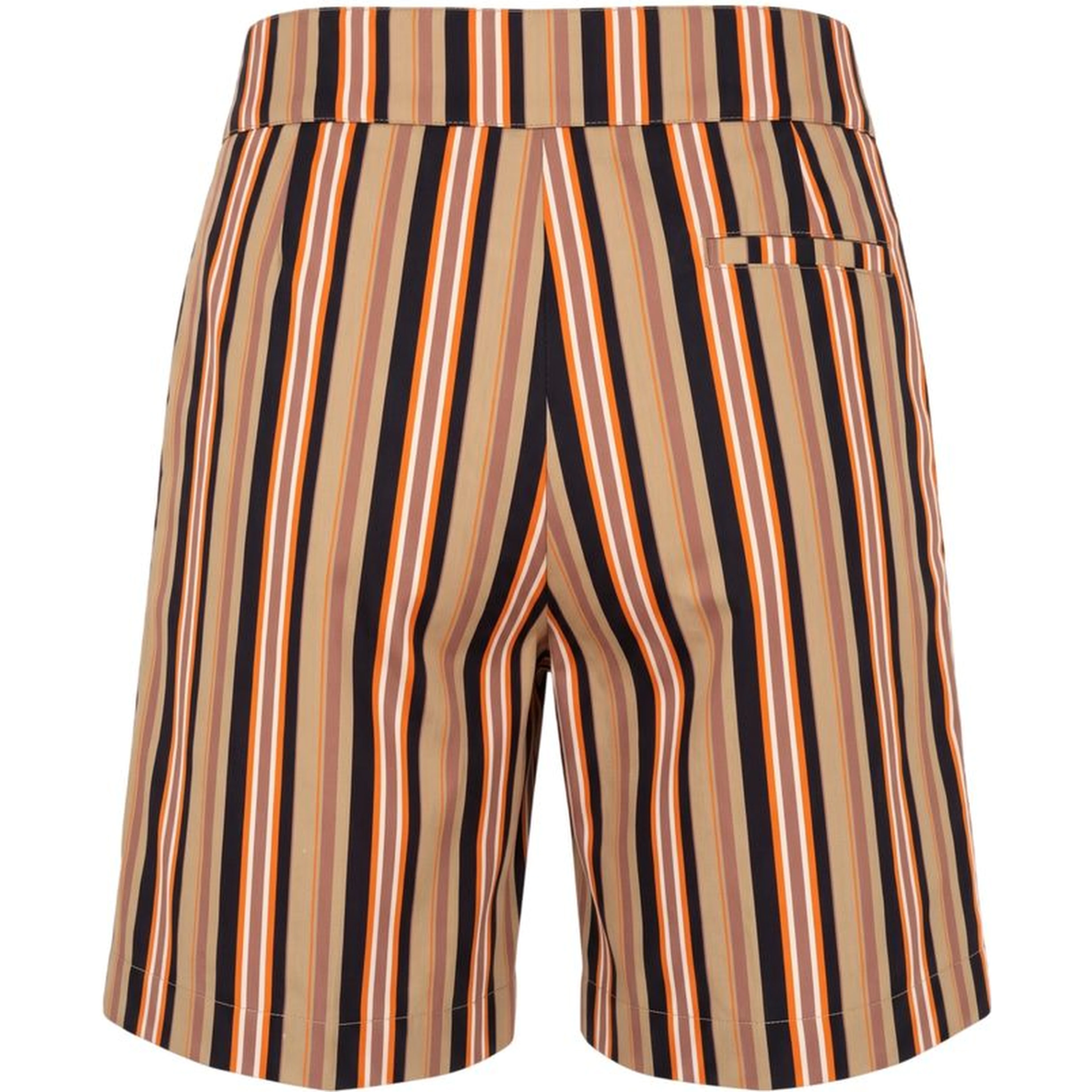 Beige Cotton Men's Shorts