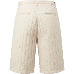 Blue Polyester Men's Short