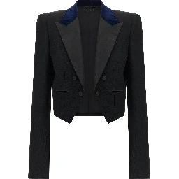 Black Wool Blazer