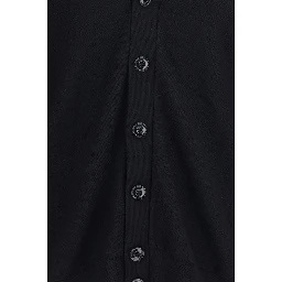 Black Wool Oves Aries Cardigan