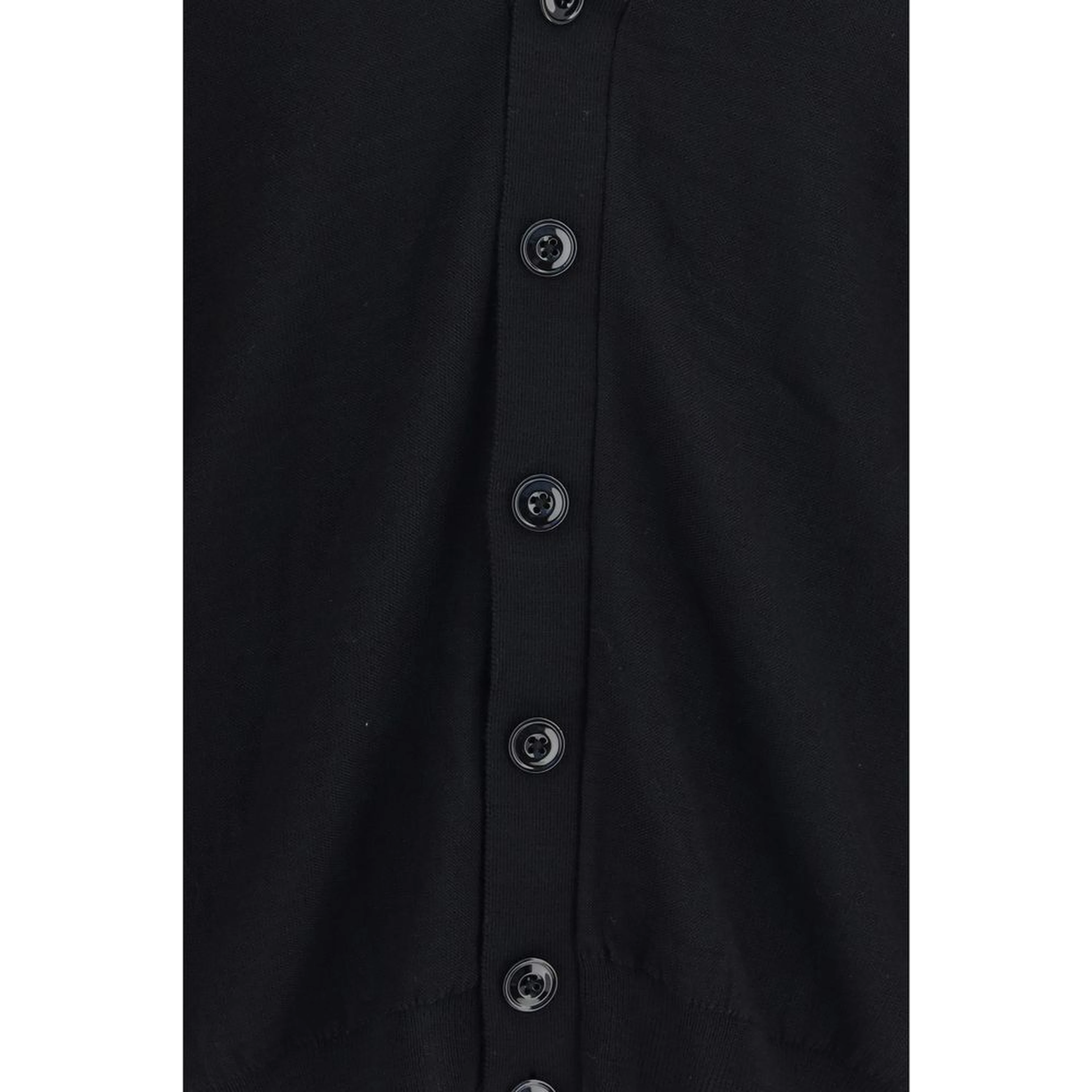 Black Wool Oves Aries Cardigan