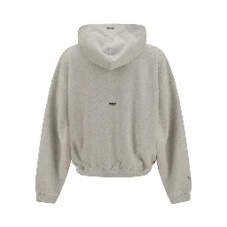 Beige Cotton Sweatshirt