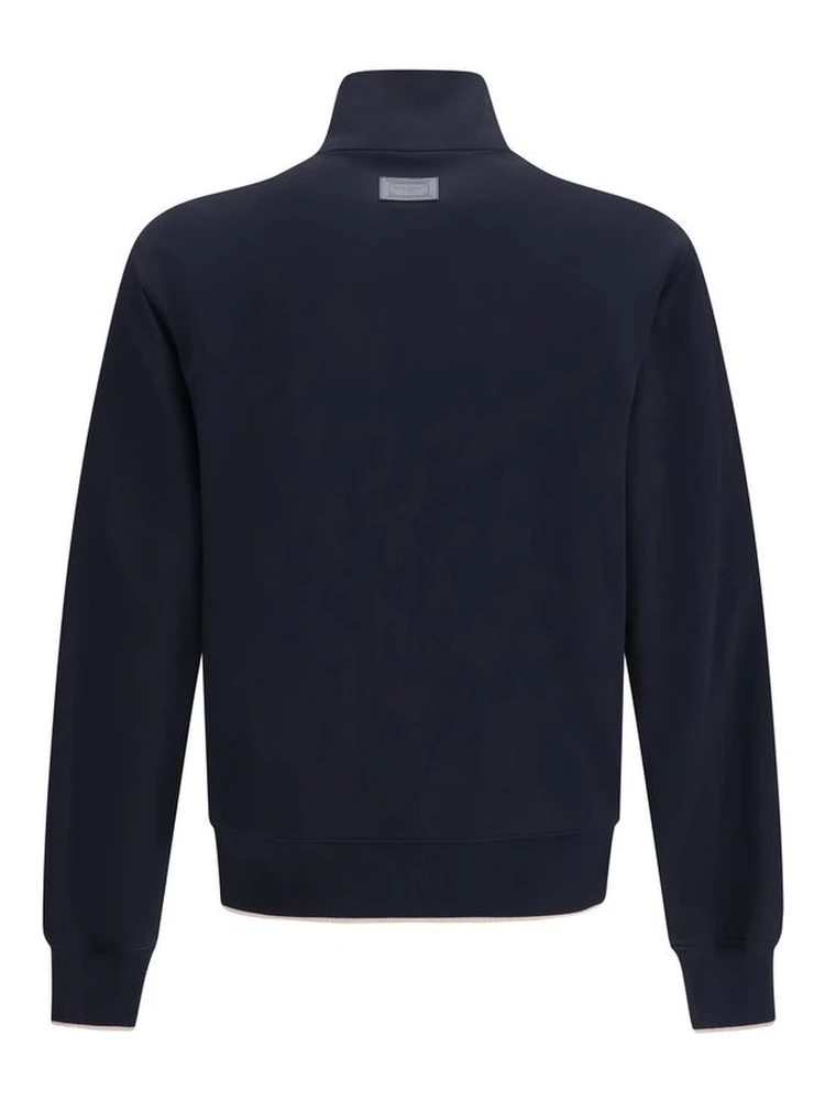 Blue Polyamide Full-Length Jacket alternative