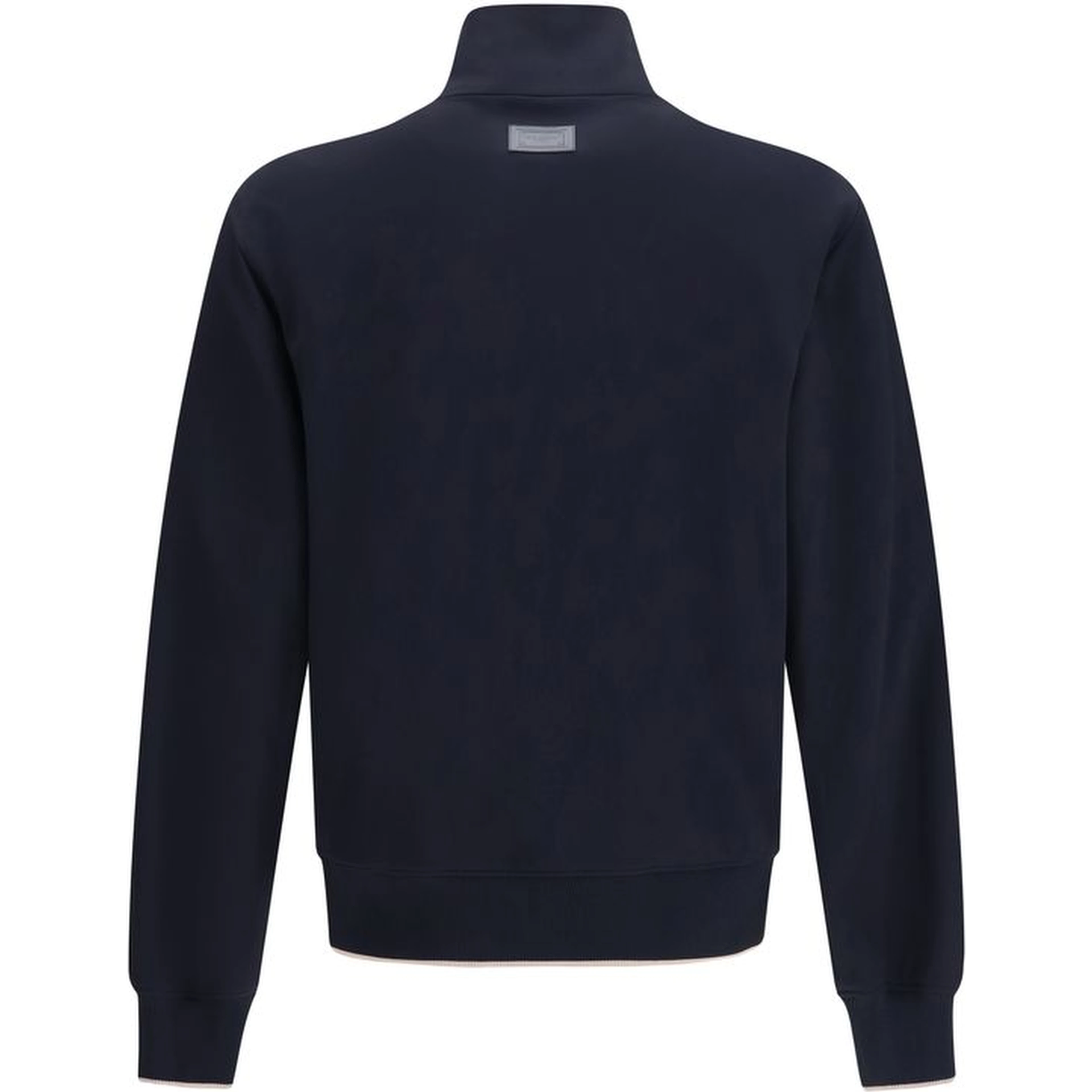 Blue Polyamide Full-Length Jacket