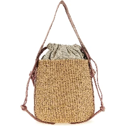 Beige Paper Handbag