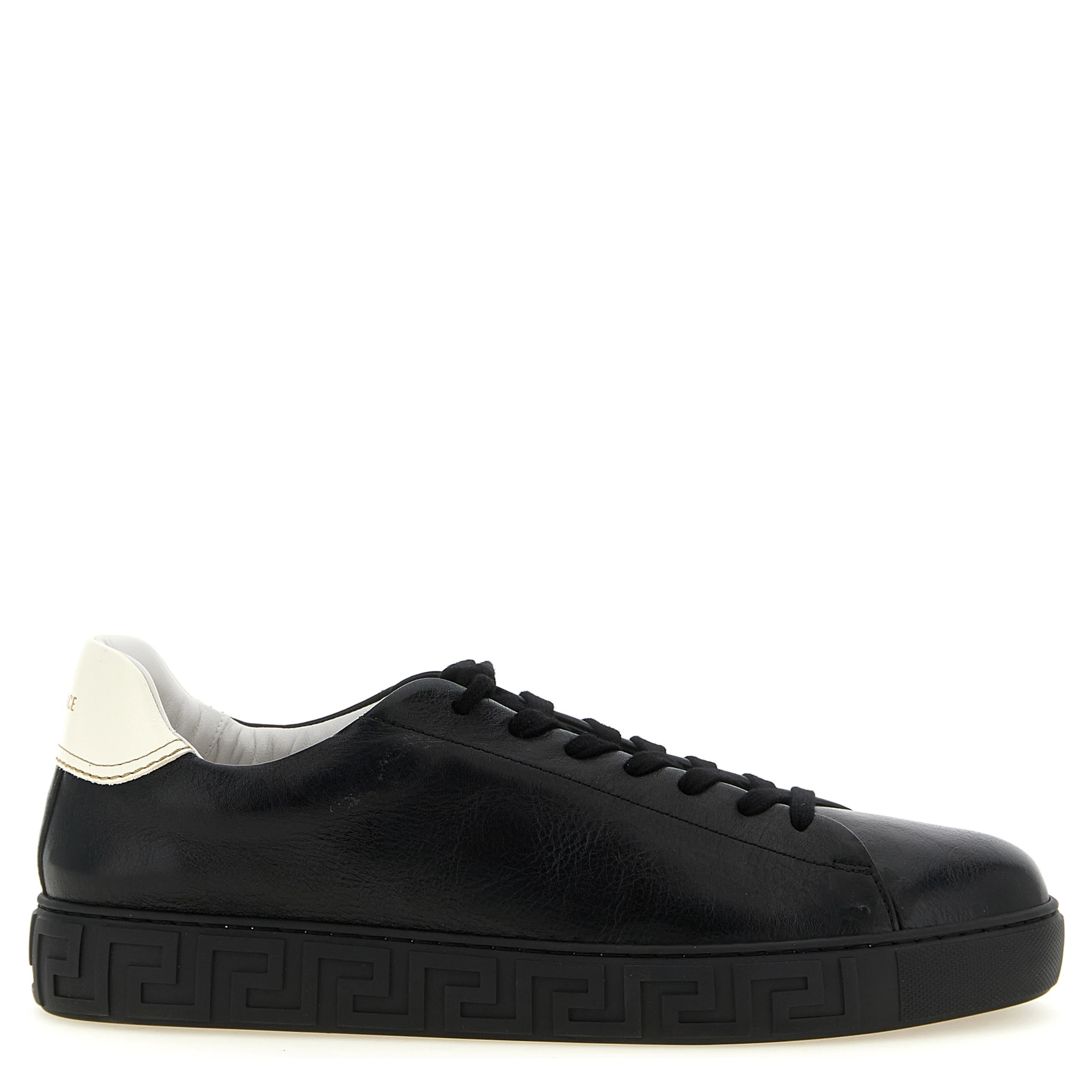 Bicolor Calfskin Low Top Sneakers