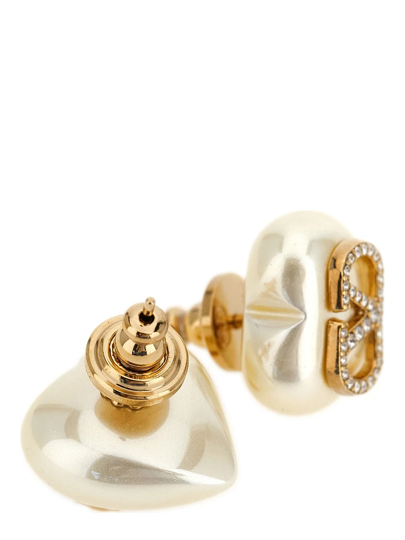 Gold Brass Earrings