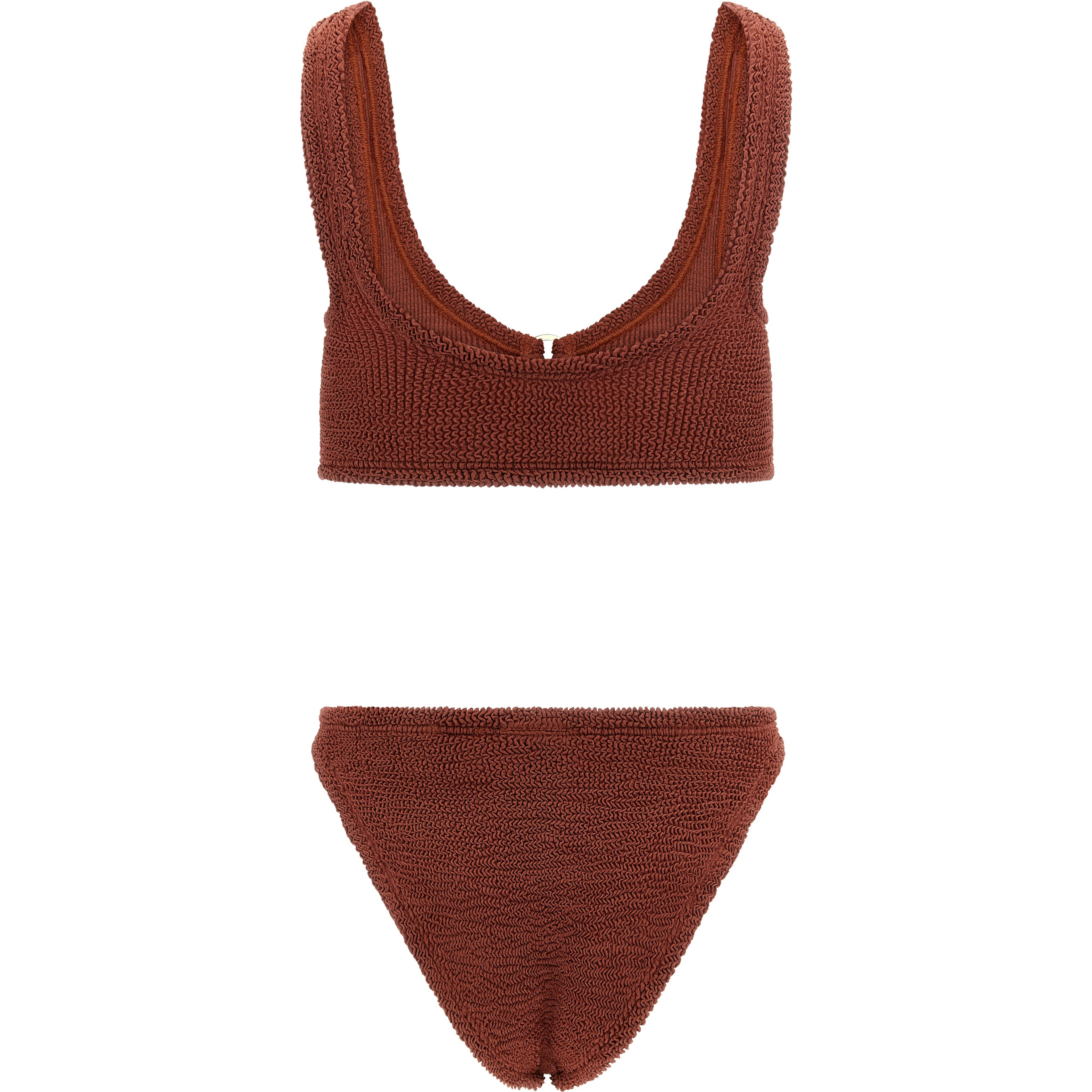 Brown Polyamide Bikini