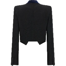 Black Wool Blazer