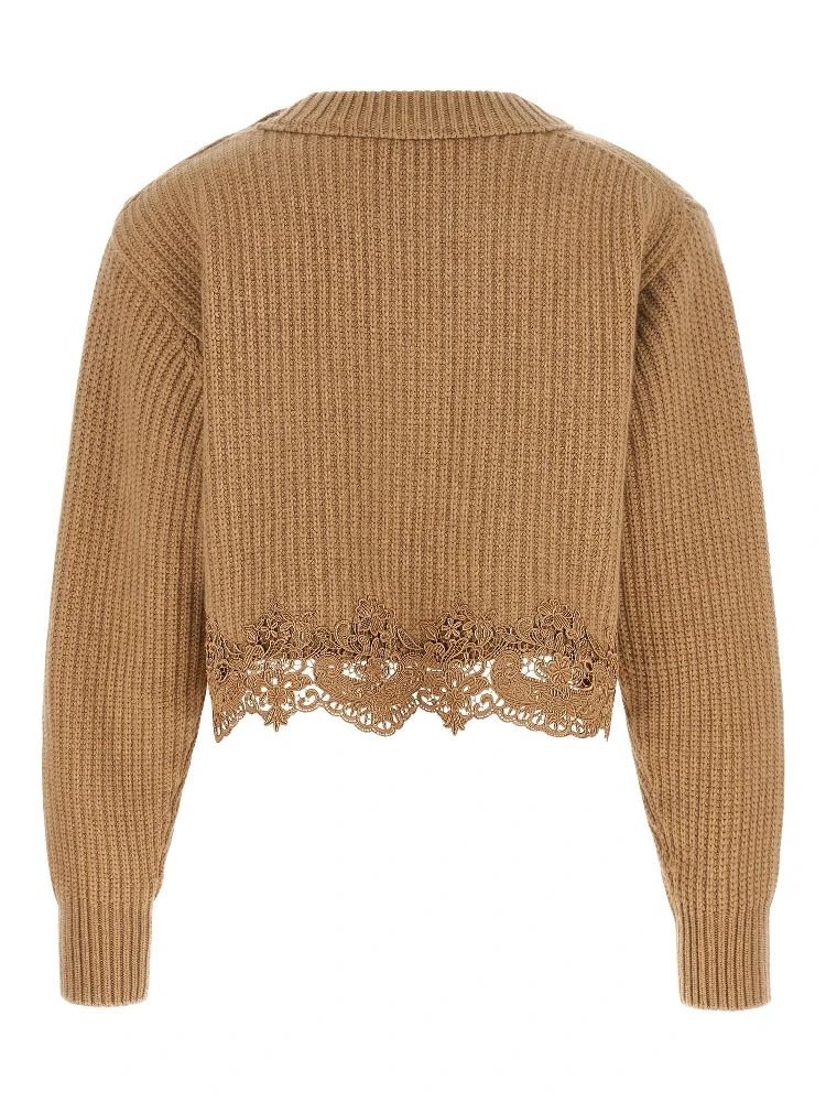 Beige Wool Cardigan alternative