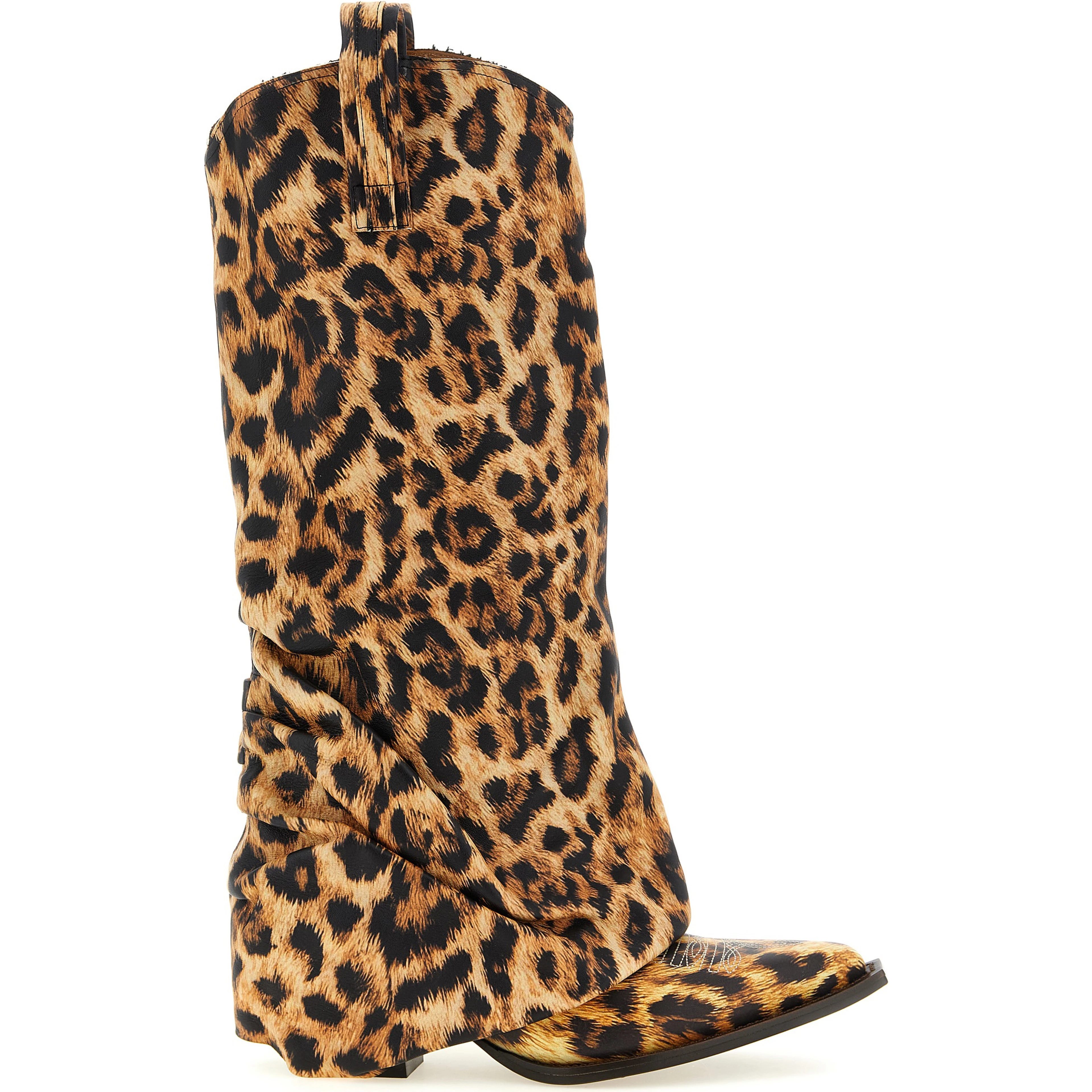 Brown Cowhide Chelsea Boots