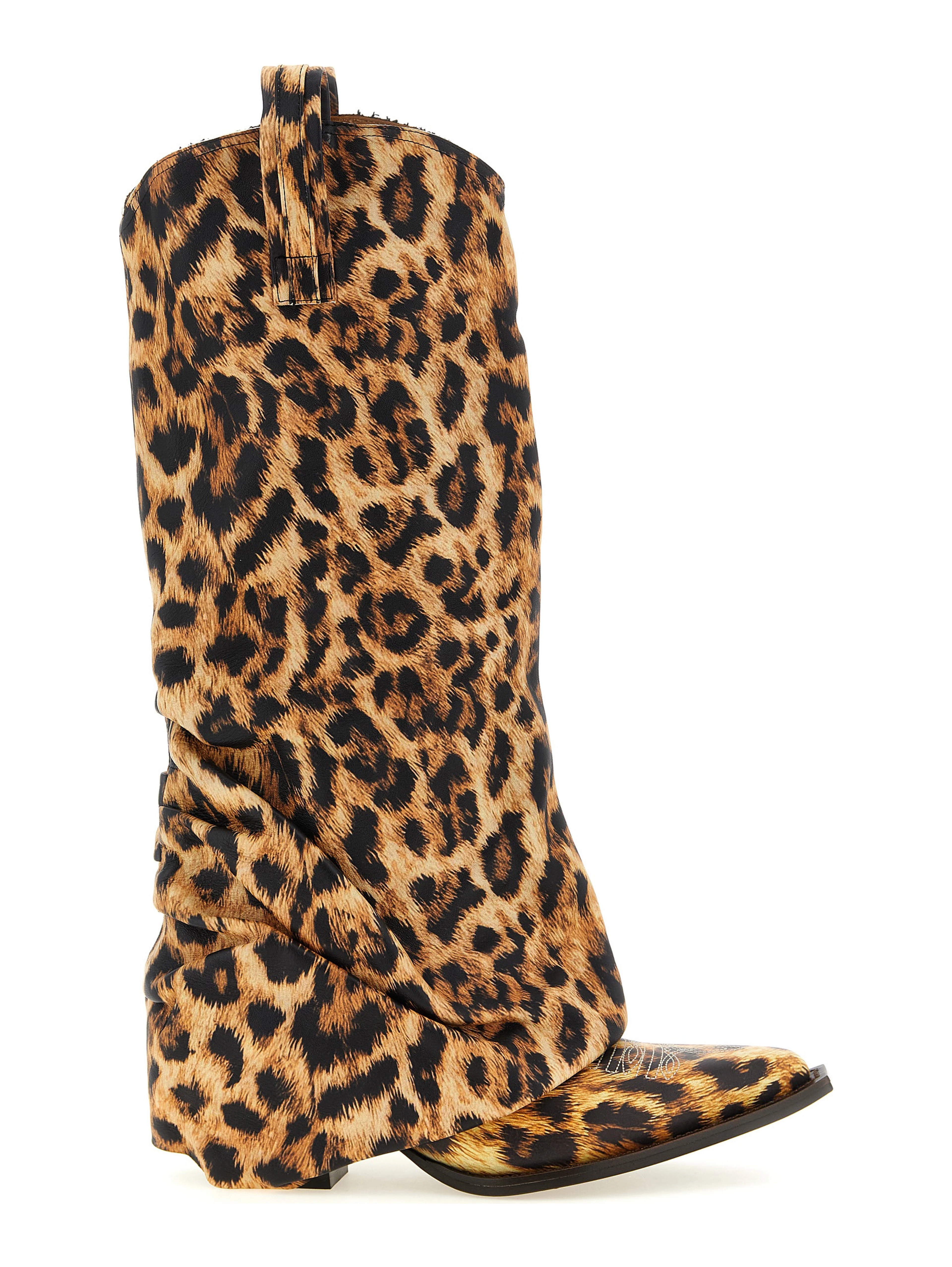 Brown Cowhide Chelsea Boots