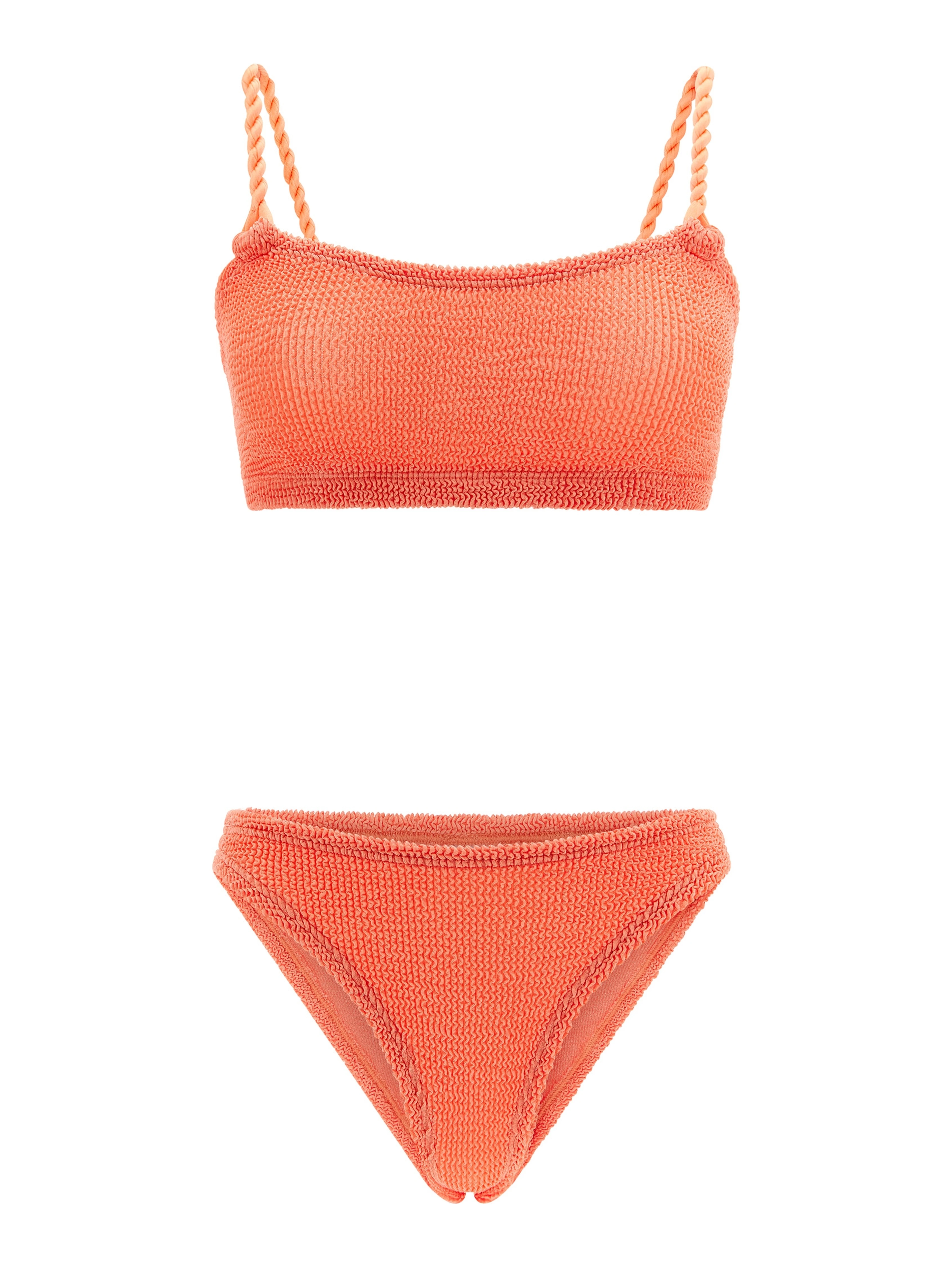 Orange Polyamide Bikini