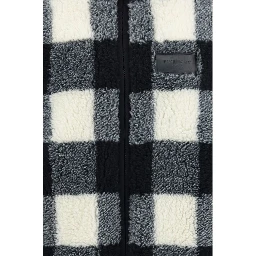 Gray Polyester Full-Length Jacket