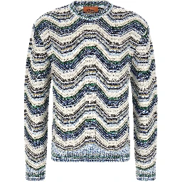 Multicolor Wool Cardigan