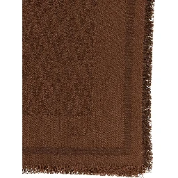 Brown Silk Scarf