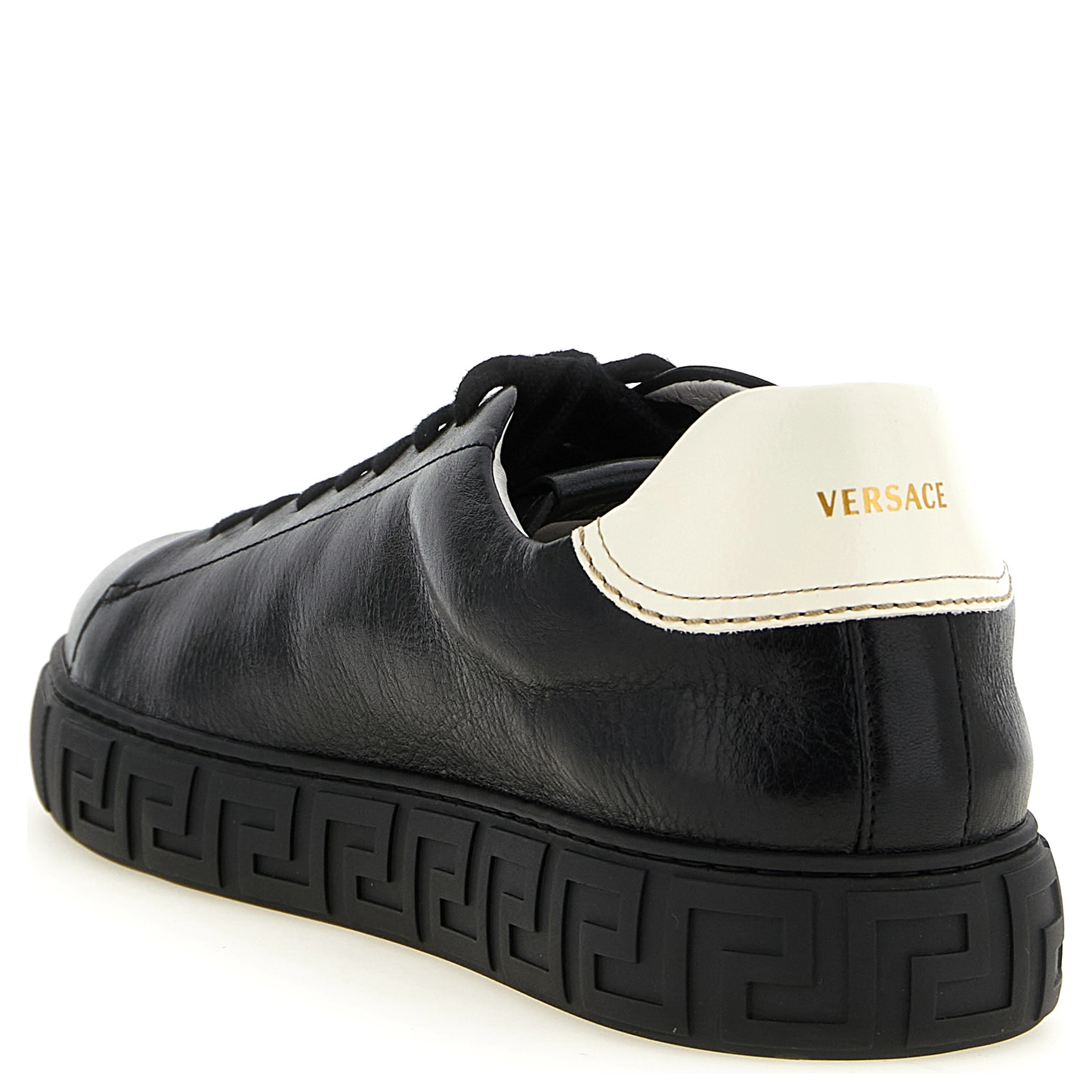 Bicolor Calfskin Low Top Sneakers