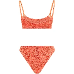 Orange Polyamide Bikini