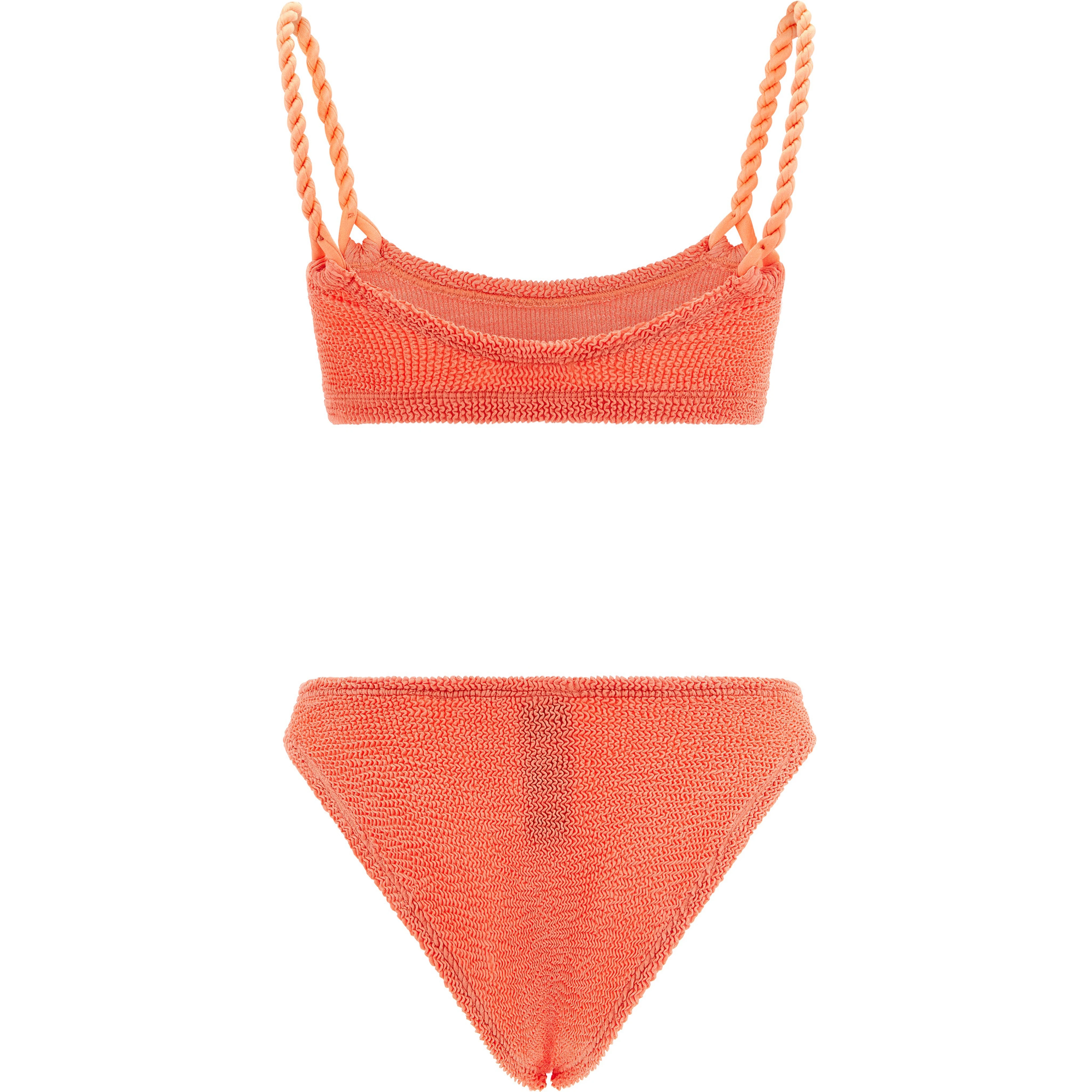 Orange Polyamide Bikini