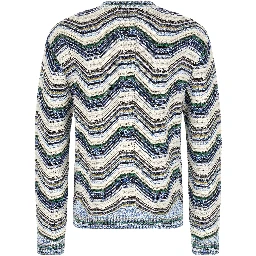 Multicolor Wool Cardigan
