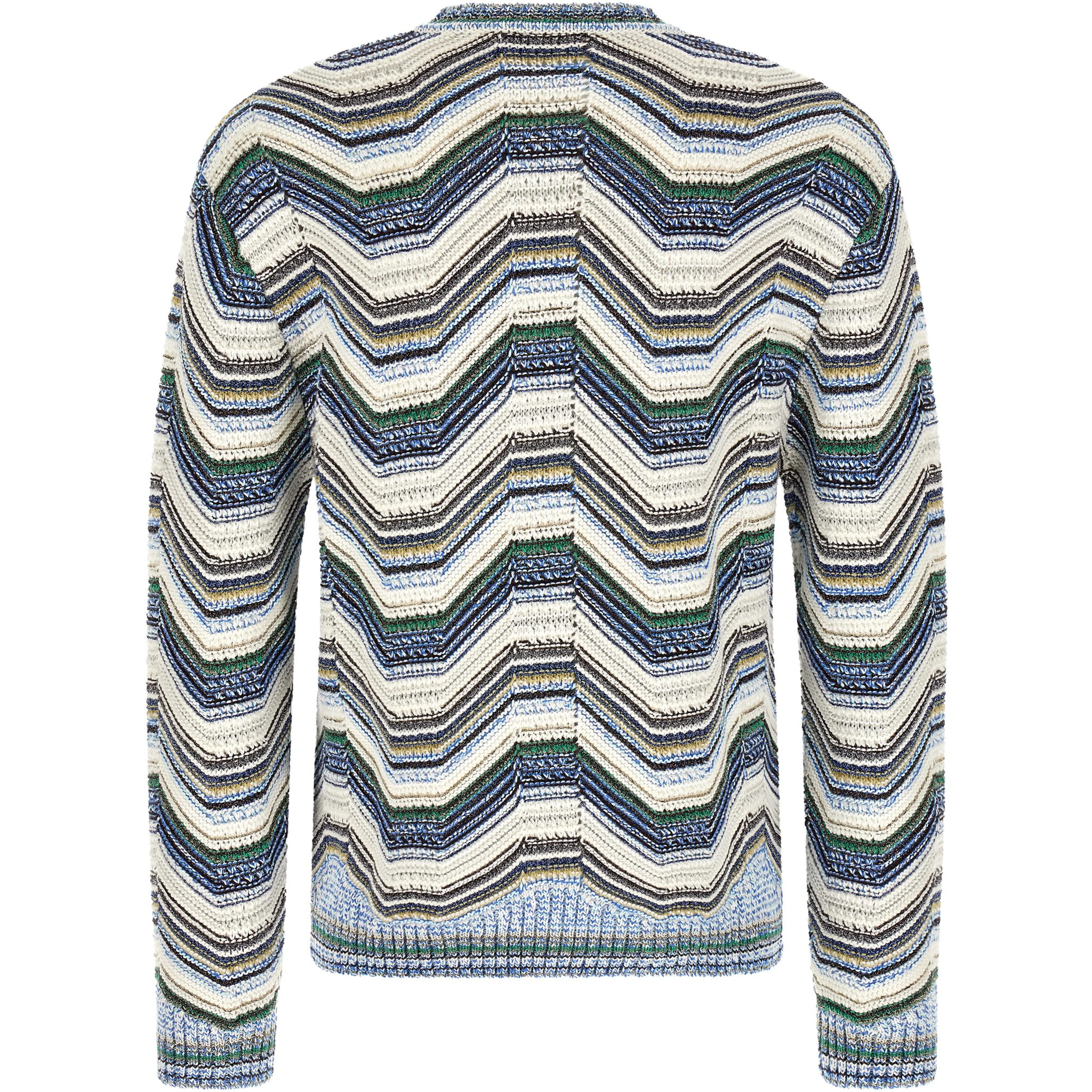 Multicolor Wool Cardigan