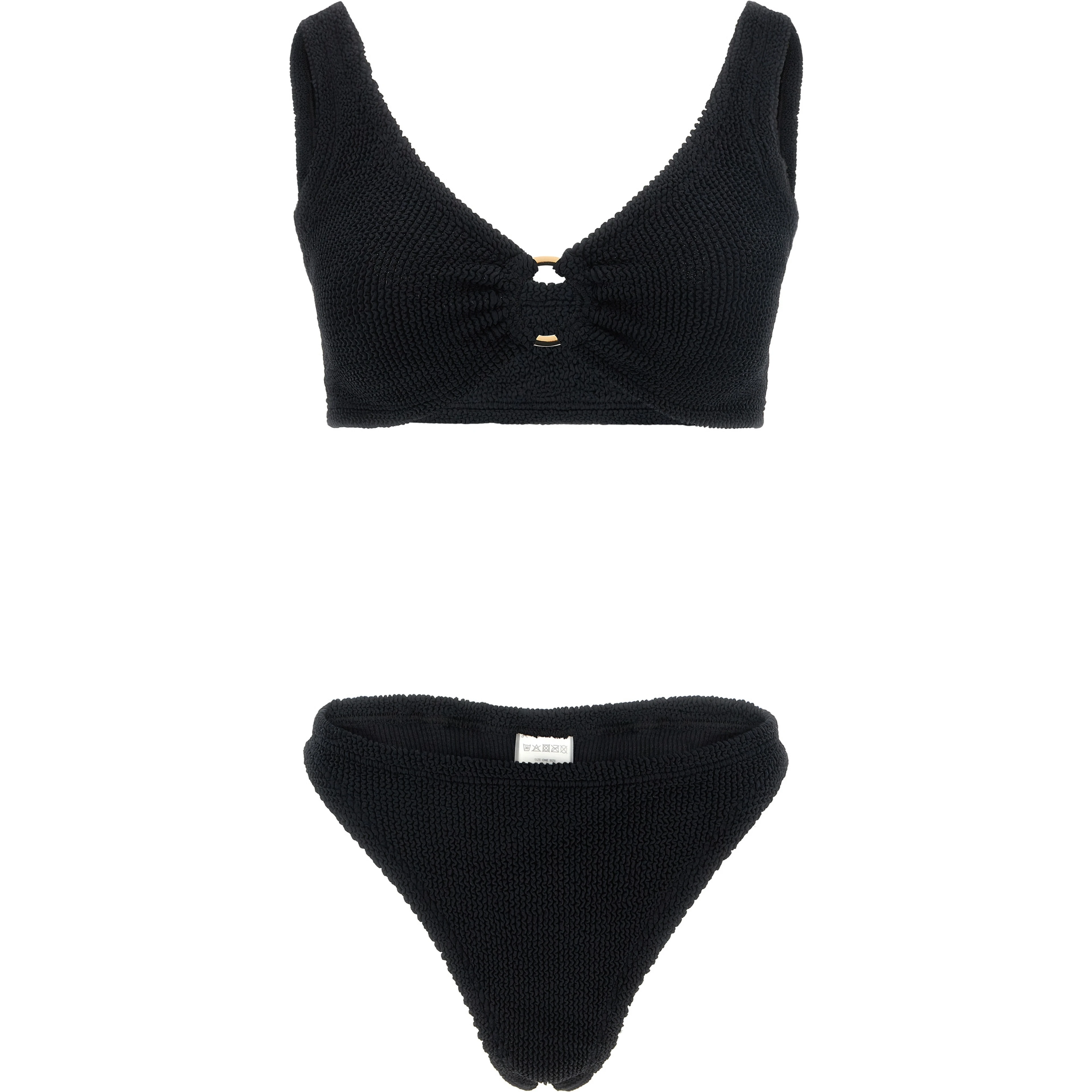 Black Polyamide Bikini